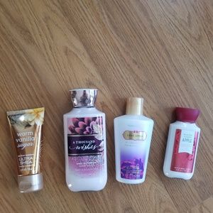 Lot of 4 Lotions